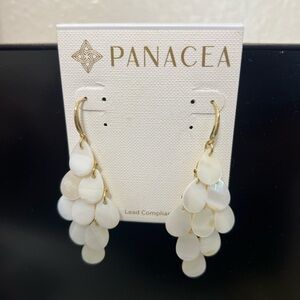 Panacea mother of pearl earrings